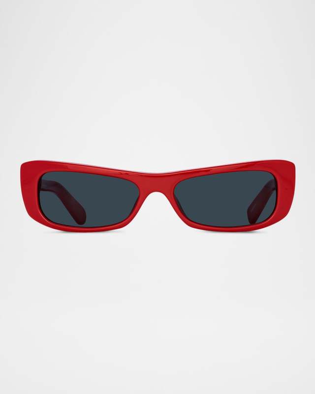 Capri Rectangle Acetate Sunglasses